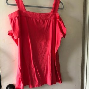 Woman Within cold shoulder shirt